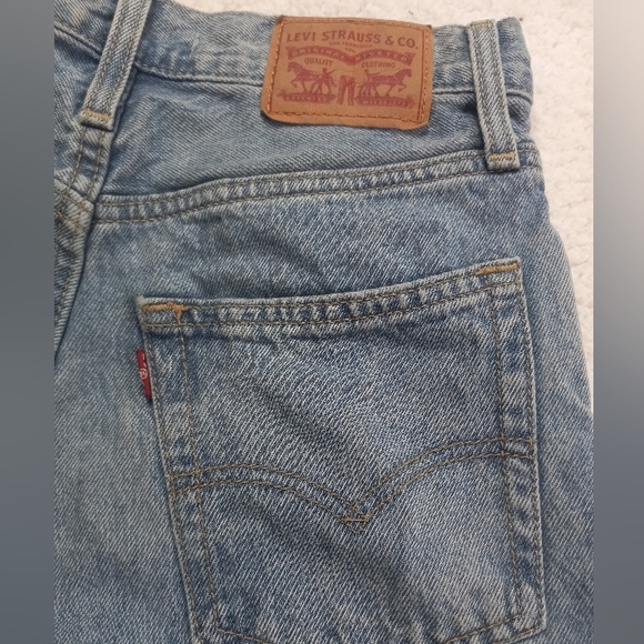 Levis Women's 94 Baggy Medium Wash Denim Jeans Size 25 - Picture 8 of 11